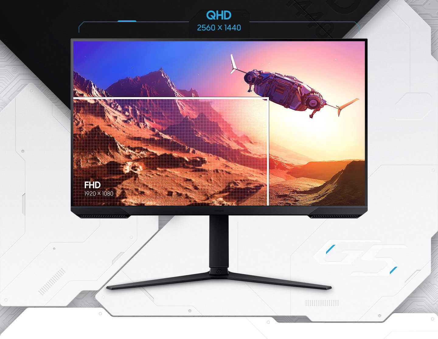 SAMSUNG Odyssey G51C QHD Gaming Monitor